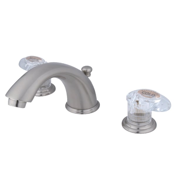 KB968ALL Widespread Bathroom Faucet, Brushed Nickel